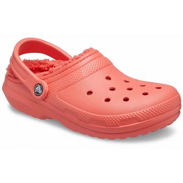 Zapatos Crocs Classic Forro Clog Hombre Rojos | Mexico 0673VRWD